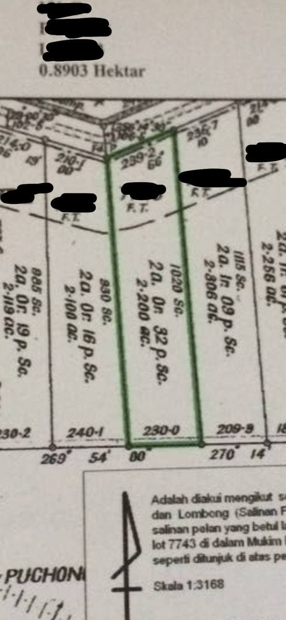 Tanah 2 Ekar untuk Dijual di Pulau Meranti Puchong