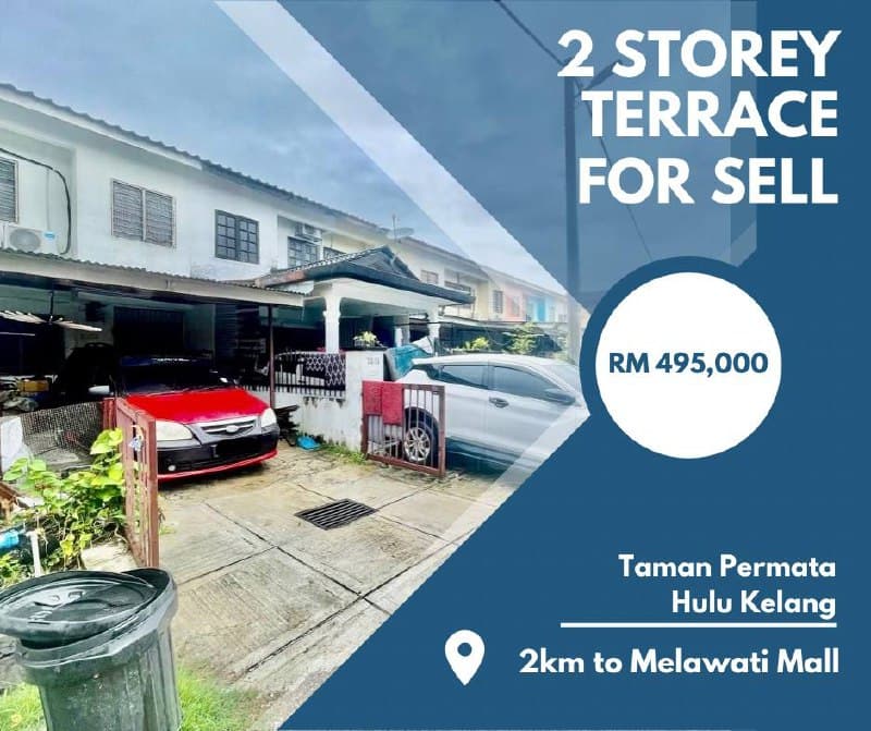 2 Storey Terrace Taman Permata Hulu Kelang - Image 1