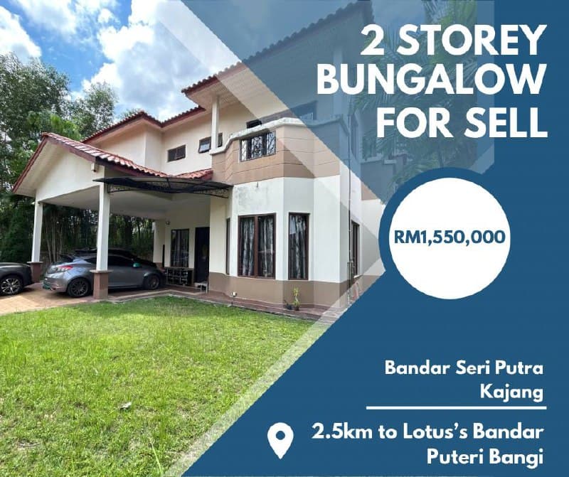 2 Storey Bungalow Bandar Seri Putra Kajang