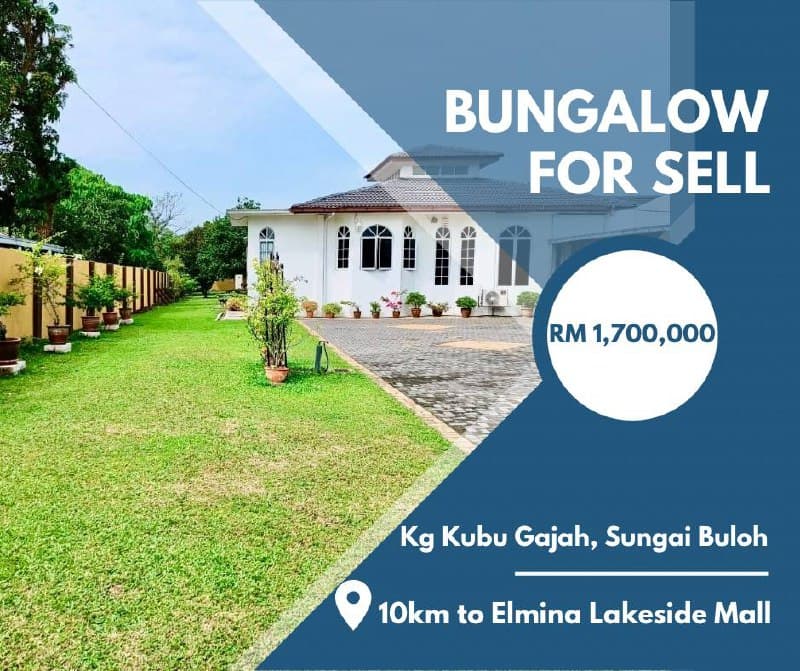 Bungalow Kg Kubu Gajah, Sungai Buloh - Image 1
