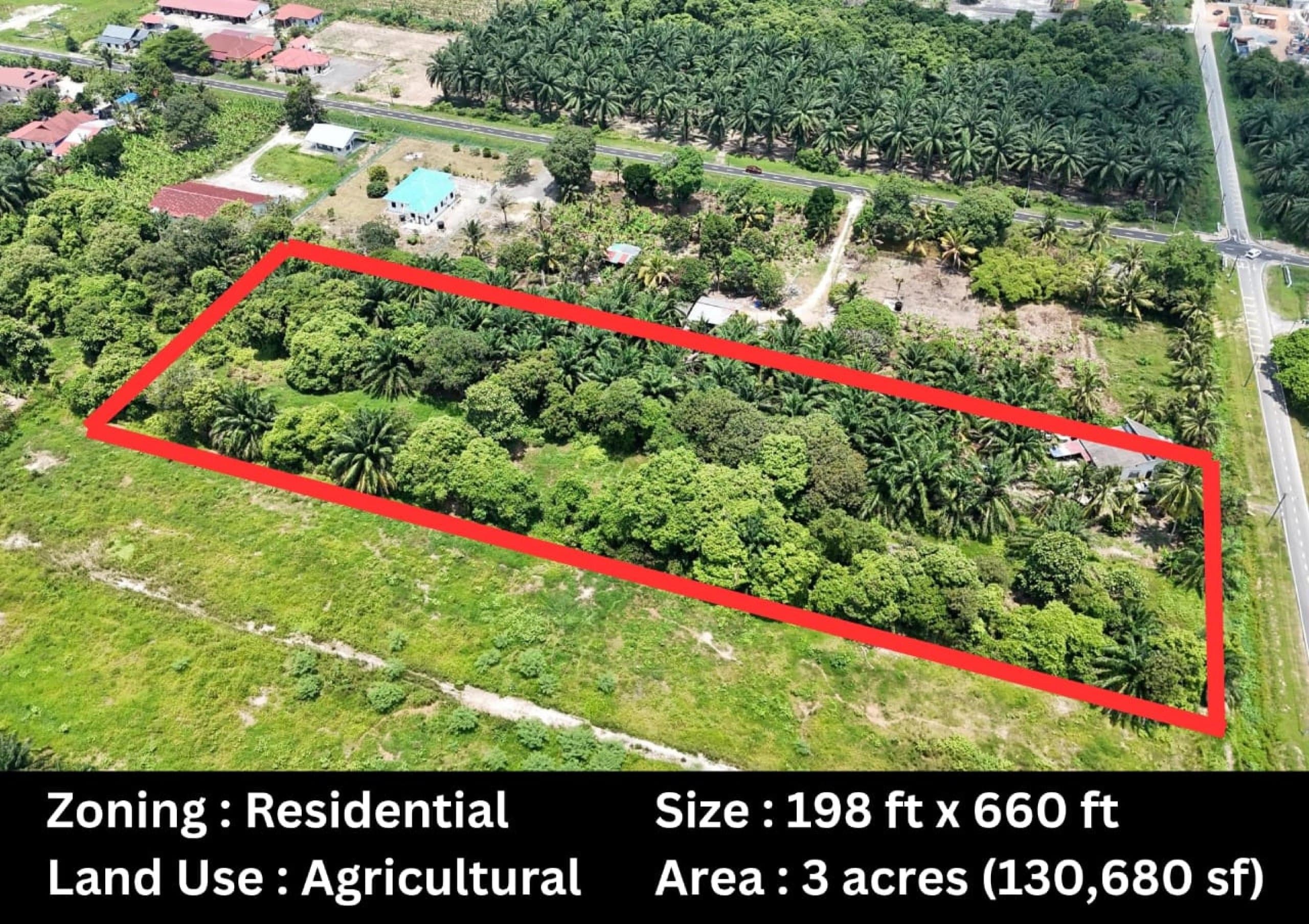 3 Acres Agri Land Zoning Residential Pulau Indah, Klang - Image 1