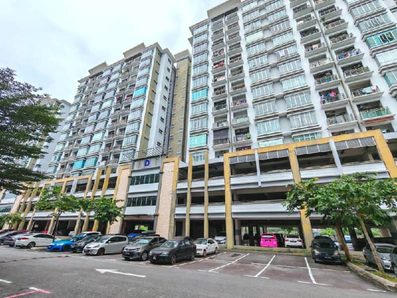 Renovated Pangsapuri Damai, Taman Sri Muda, Shah Alam