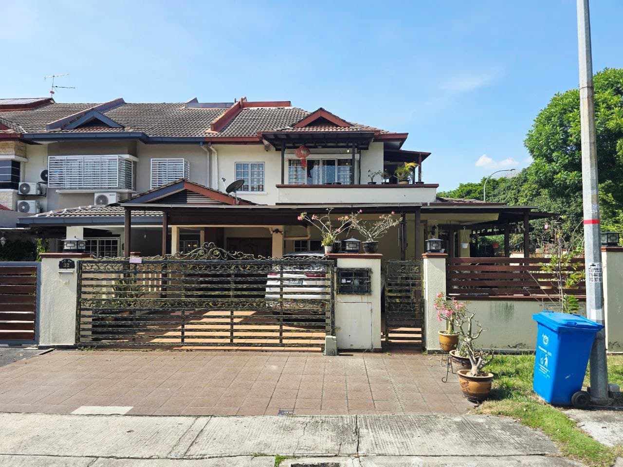 2 Storey Terrace House Corner Lot Jalan Anggerik Doritis Kota Kemuning Shah Alam - Image 1