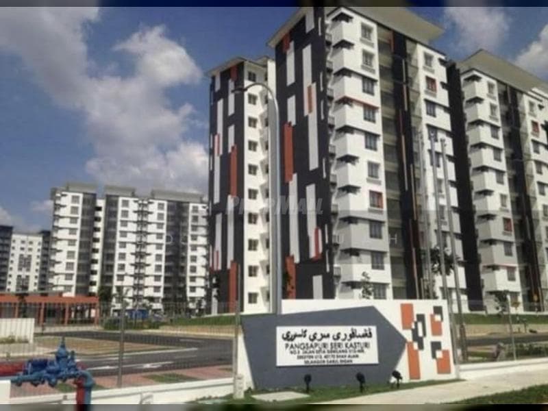 Seri Kasturi Apartment Setia Alam Partly Furnished - Image 1