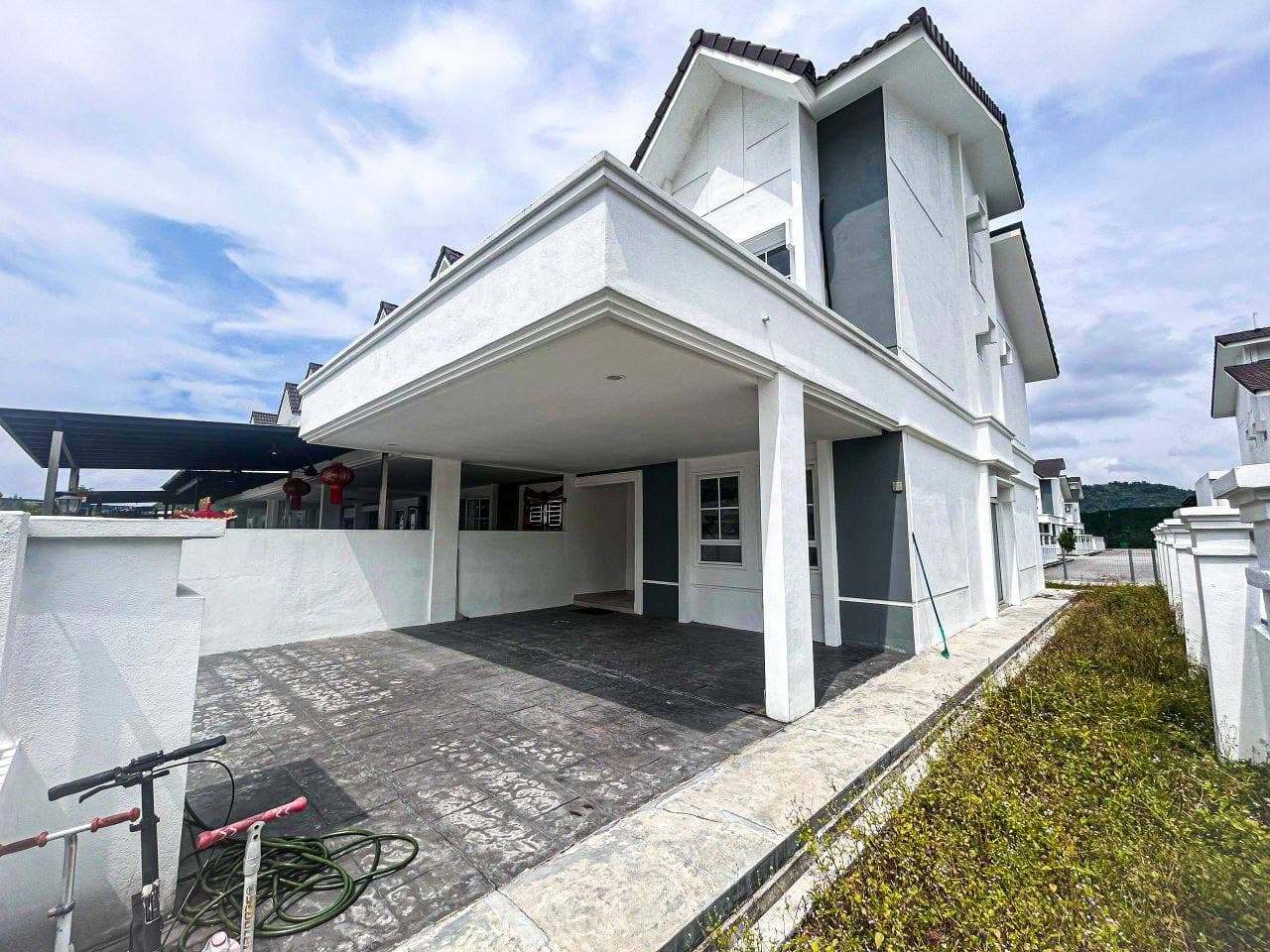 BRAND NEW ENDLOT Double Storey Link Terrace Templer Residence Anggun Rawang