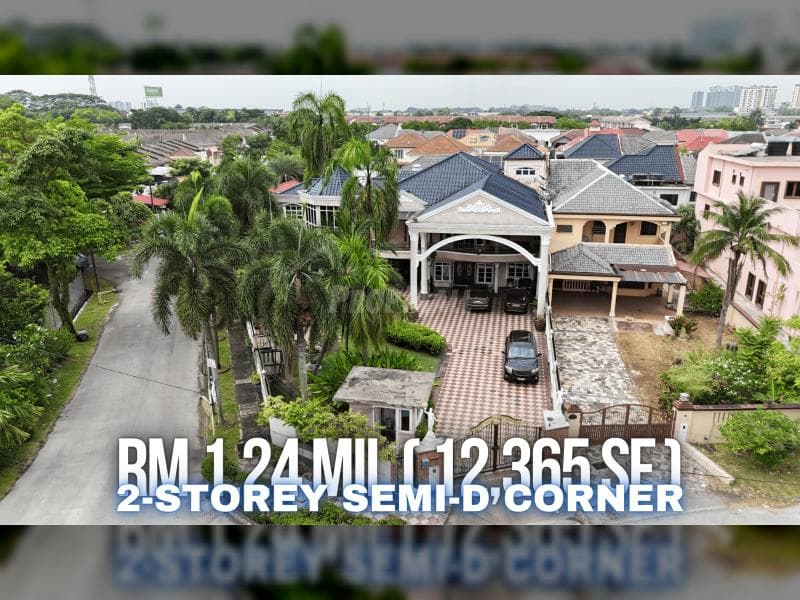 2-Storey Semi-D Corner Fully Reno Taman Sri Muda