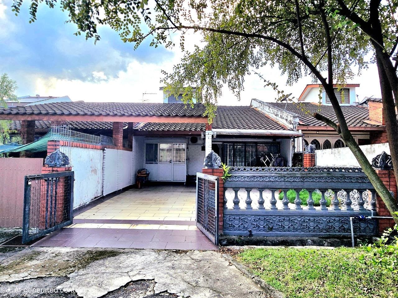 Single Storey Terrace House Jalan Aminuddin Baki Taman Tun Dr Ismail KL - Image 1