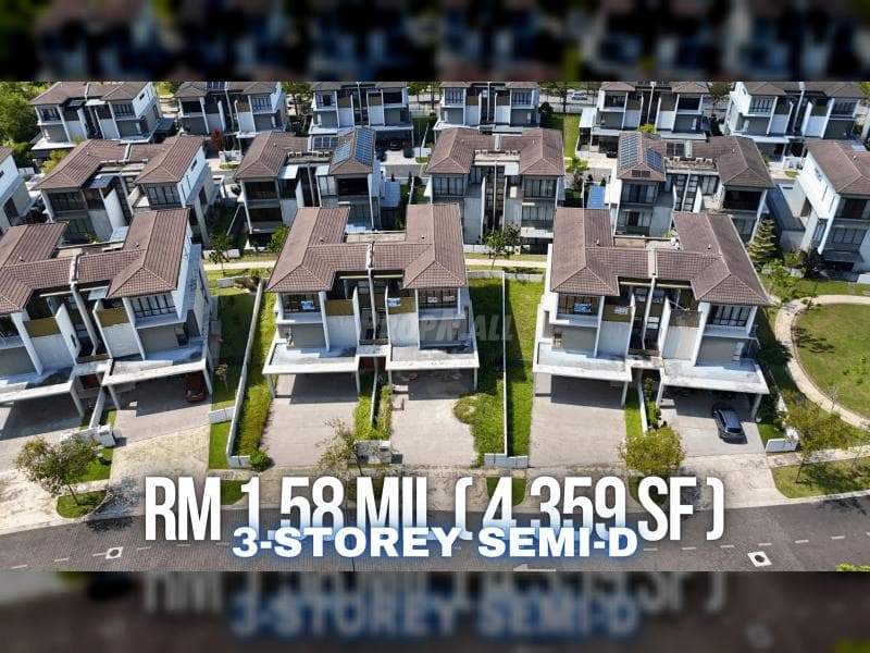 3-Storey Semi-D Ridgefield Tropicana Heights Kajang