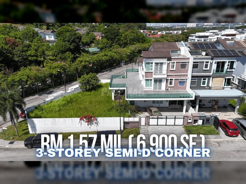 Freehold 3 Storey Semi-D Corner Tropicana Cheras