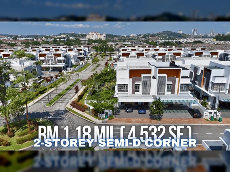 2-Storey Semi-D Corner Semanja Residences Kajang