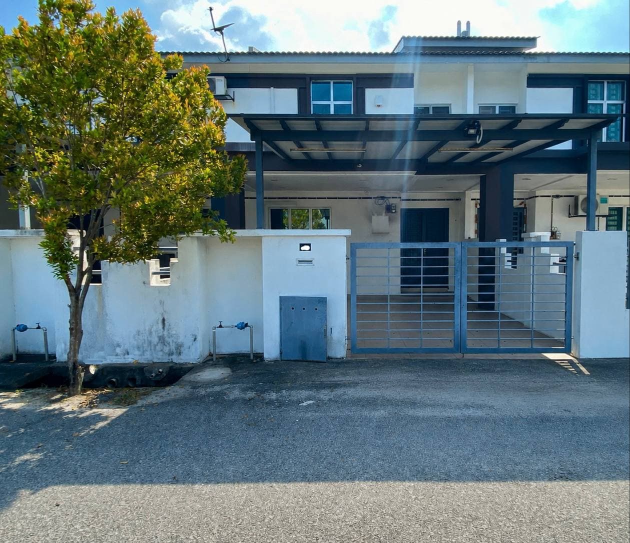 Double Storey Terrace House Facing Open Taman Perepat Indah, Klang