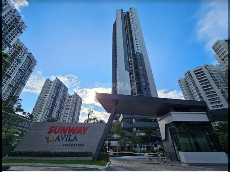 Sunway Avila Bare Unit 4R3B2CP 1227sf Freehold Non Bumi Wangsa Maju KL - Image 1