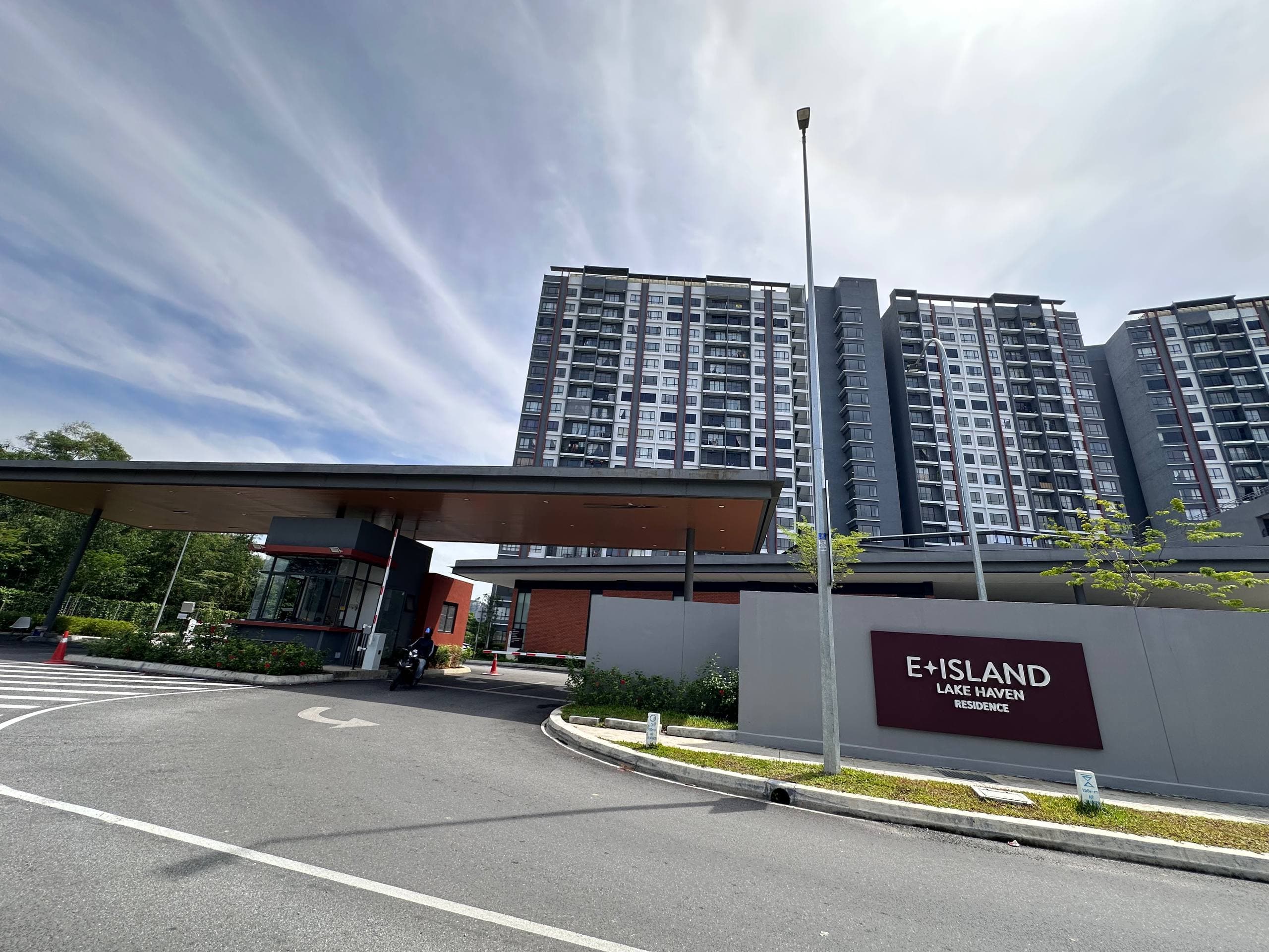 Corner Unit Type B2 at E Island Residence Lake Haven, Puchong