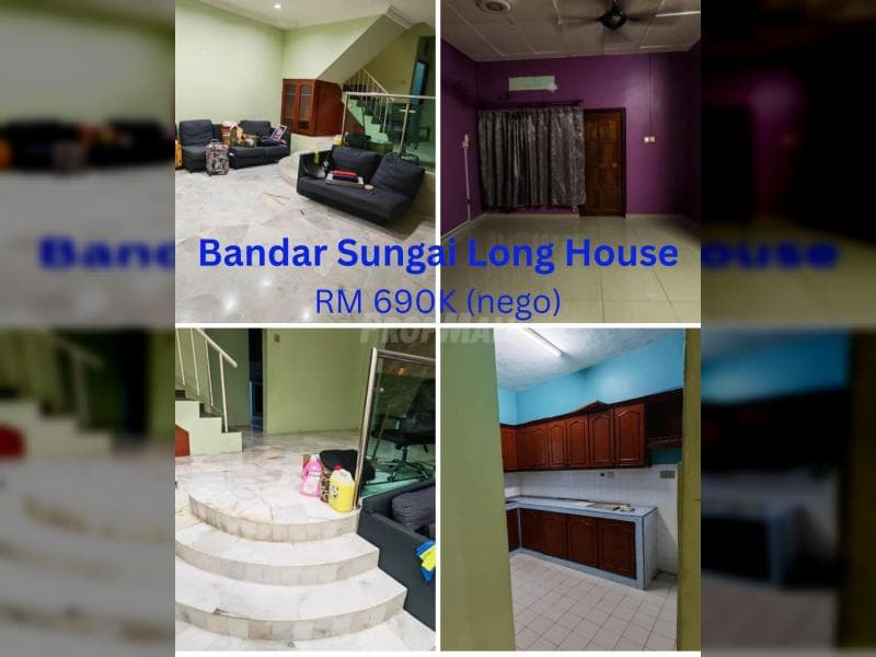 Kajang Bandar Sungai Long Double Storey House