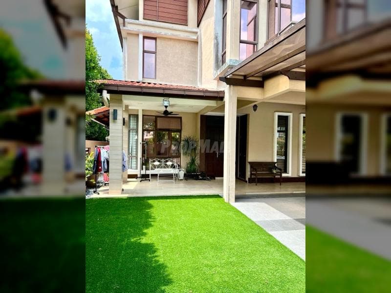 Extra Long 40X106 End Lot Double Storey Superlink Lagenda 1 Bukit Jelutong Shah