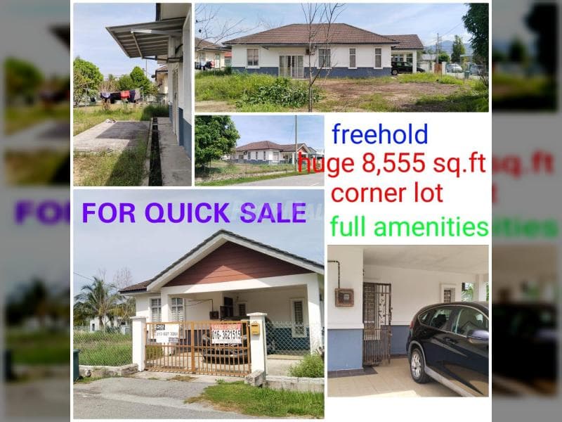 Single Storey Bungalow CORNER LOT, Bandar Tasik Senangin, Mahkota Hills,