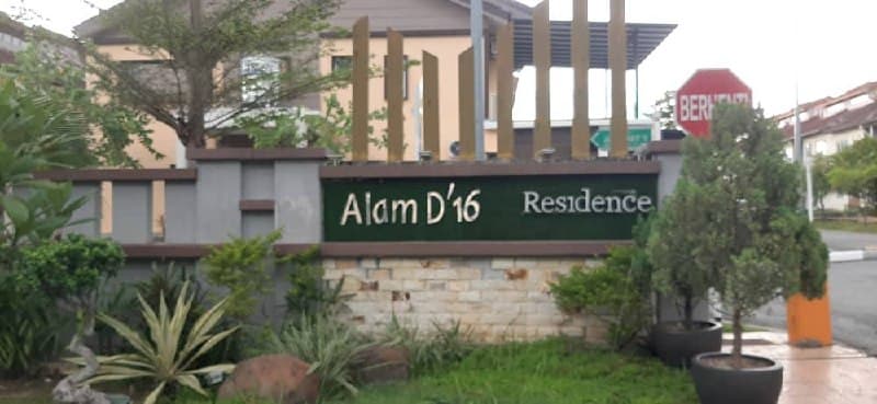 Alam D16 Residence Seksyen 16, Shah Alam