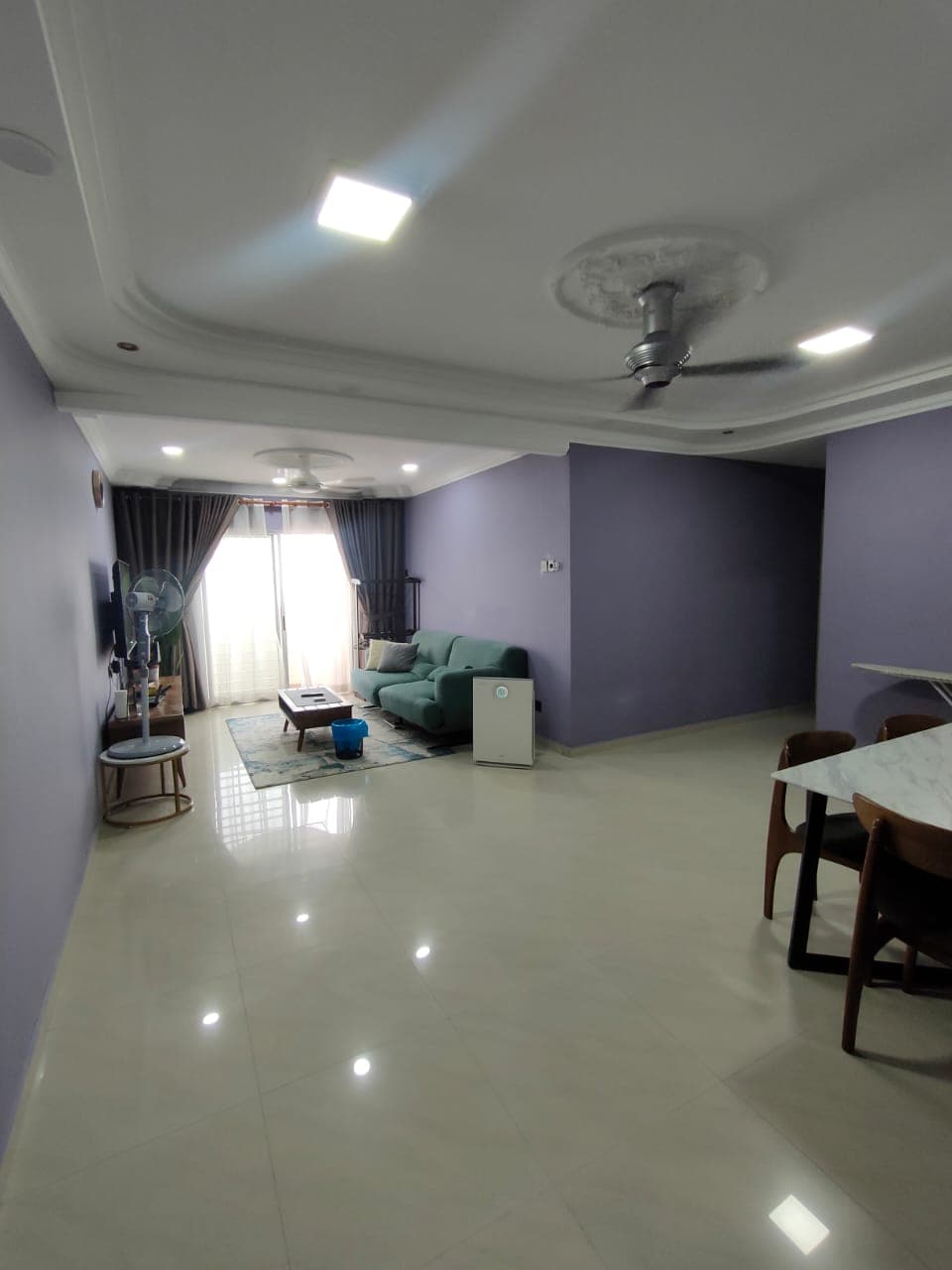 Pangsapuri Melur Sentul Spacious Renovated Partly Furnished 3 Bedroom Apartment - Image 1