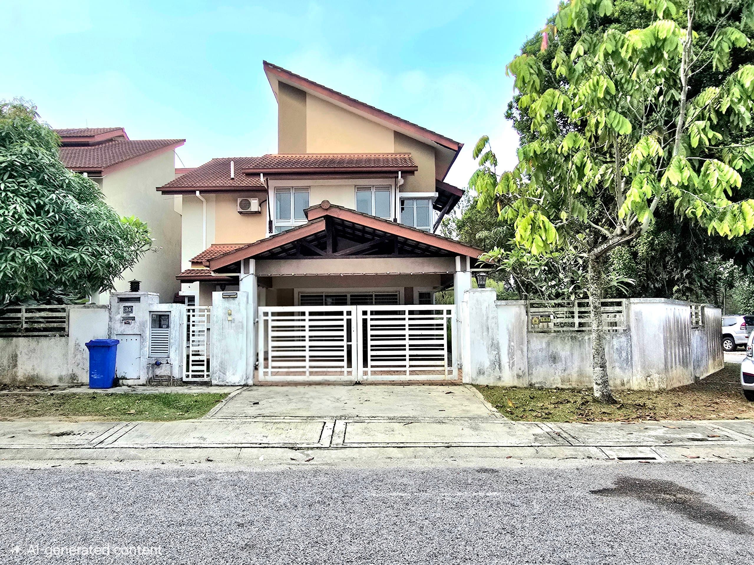 Two Storey Terrace House Jalan Elektron U16 Denai Alam Shah Alam